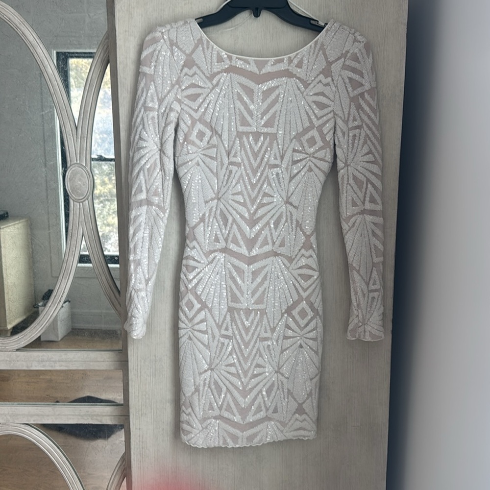 Dress The Population Lola Art Deco Sequin Dress size xs - Picture 6 of 10